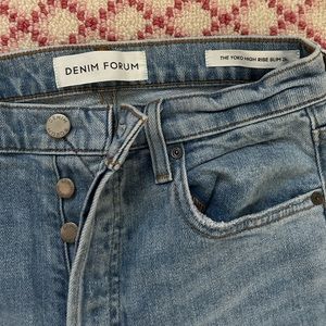 Denim Forum Yoko High Rise Slim
